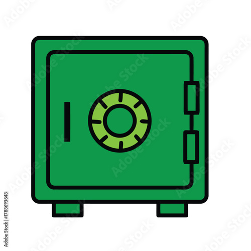 lock, keywords:, asset, design, valuables, with, financial, cash, safe, money, concept, deposit, green, business, savings, security, background, wealth, white, metal, secure, icon, black