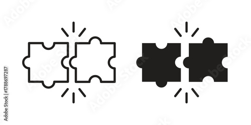 Compatibility icon, vector graphics collection. logotype graphic art design