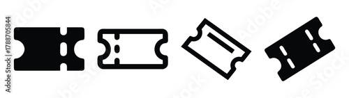 Buckle strap fastener vector illustration for bag belt clothing accessory design and sewing projects