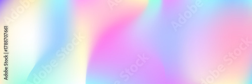 Pearlescent Background. Holographic Texture. Pink Soft Gradient. Kawaii Card. Neon Futuristic Brochure. Vibrant Light. Abstract Gradient. Shiny Glitch. Purple Pearlescent Background