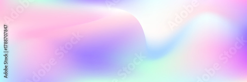 Abstract Gradient. Hologram Background. Purple Soft Texture. Vibrant Foil. Shiny Multicolor Invitation. Minimal Fluid. Pearlescent Background. Metal Surface. Violet Abstract Gradient
