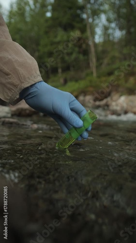 Analysis of water for pollution and bacteria. Environmental monitoring. Laboratory tests	
