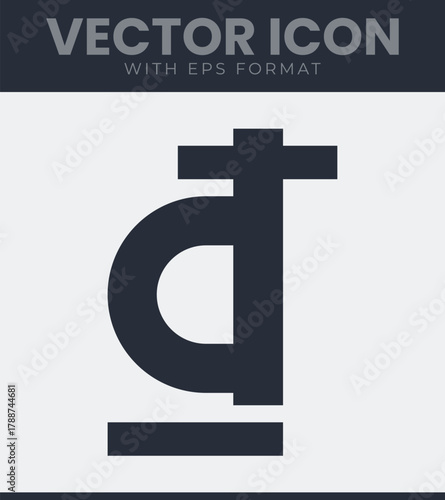 Vietnamese dong currency exchange icon