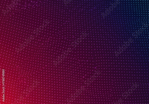 Detailed graphic abstract background featuring a gradient dot matrix pattern creating a visually dynamic retro halftone texture effect, art, patterned, matrix