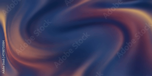 Flowing red silk abstract background with smooth satin wave texture design
