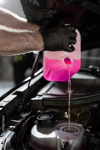 Refilling Engine Coolant in a Car - Checking for Engine Overheating