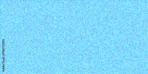 Blue ceramic pool tile background with square mosaic texture. Bathroom or kitchen wall design with pixel grid pattern. Flat seamless swimming pool vector illustration.