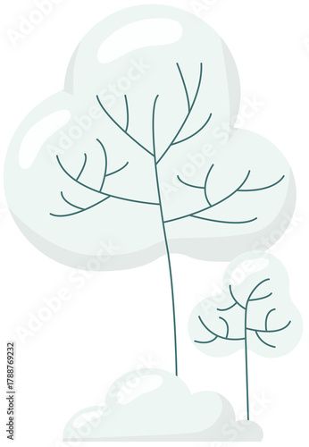 Traditional holiday decoration for Christmas Advent market. Hand drawn illustration isolated on white background Xmas Cozy Aesthetic vibes.