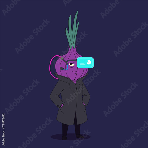 The anonymous onion agent in virtual reality