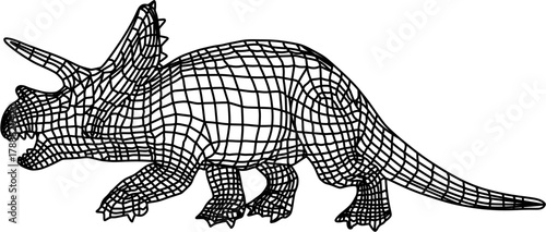 Realistic 3D Dinosaur T-Rex Illustration T-shirt Design