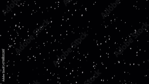 Winter Breeze Snowfall — Fast-moving snow driven by soft gusts, adding energy and motion to cinematic scenes in stunning 4K clarity.