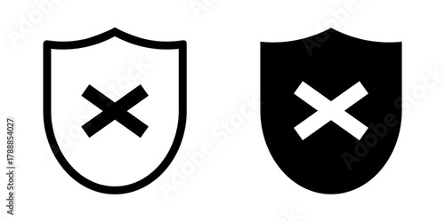  security icon off icon vector