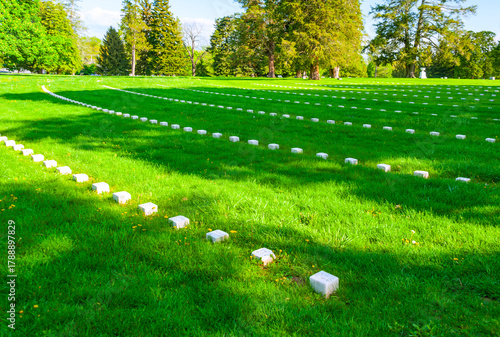 Papier peint View of the Gettysburg battlefield, site of the bloodiest battle of the Civil War