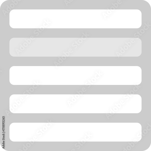 Stacked List Graphic