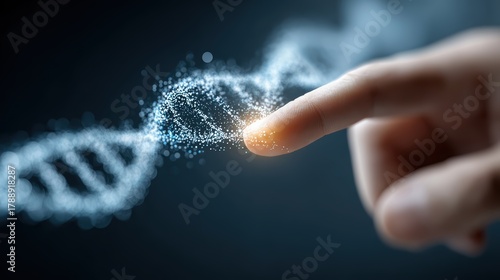 DNA Technology Innovation - Science Research Stock Photo, Healthcare, Medical