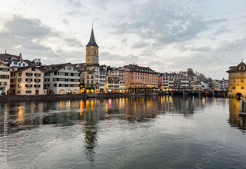 evening in zurich