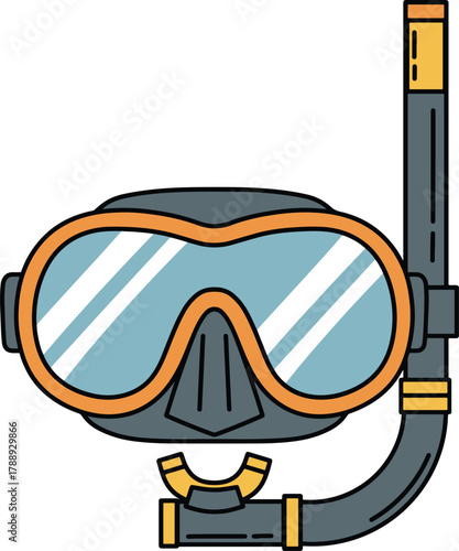 Diving Mask and Snorkel Gear