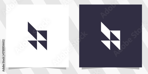 letter b logo design vector