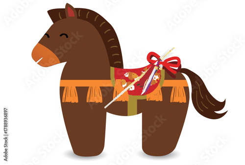 午　年賀状　干支　アイコン