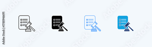 Compliance Multiple Style Icon