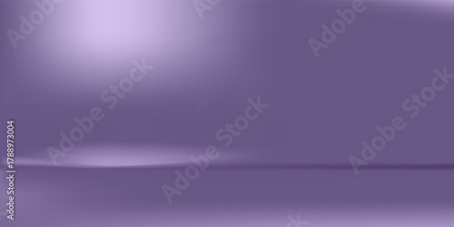 Bright lilac background with shadows for product, cosmetics, jewelry display. Showcase your product with a soft focus light. Warm golden glow backdrop