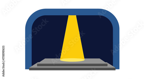 Stage Spotlight Theatrical Performance and Entertainment Icon