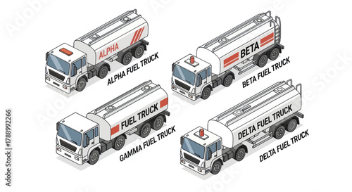 Collection of Detailed Fire Truck Models for Safety and Emergency Response.