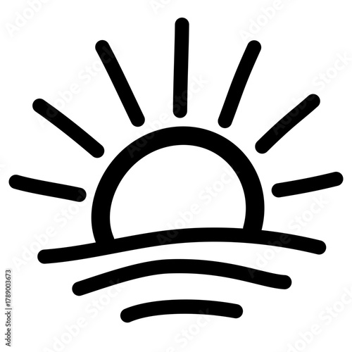 Simple Sun and Waves