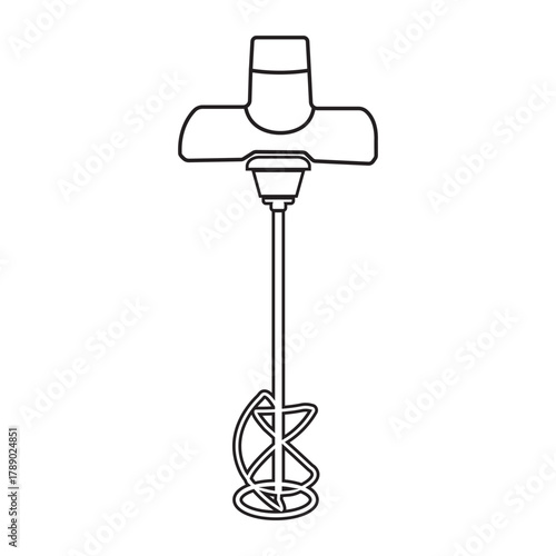 Paint mixing machine