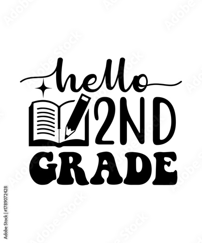 hello 2nd grade svg