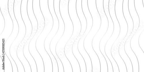 Technology abstract lines on white background. Abstract white blend digital technology flowing wave lines background. Modern glowing moving lines design. Modern white moving lines design element.