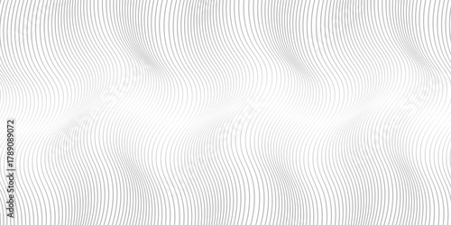 Technology abstract lines on white background. Abstract white blend digital technology flowing wave lines background. Modern glowing moving lines design. Modern white moving lines design element.