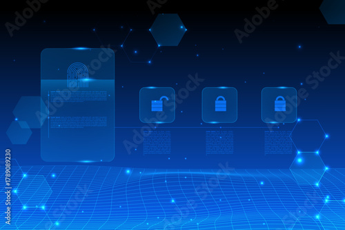 biometric background for security access