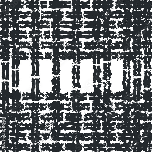 Texture with a dense, noisy texture and a lattice in the middle.