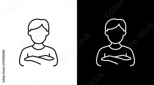 Take A Break  White Icon Set Design