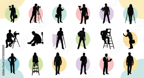 Creative professionals working in media production, filmmakers, videographers, photographers, content creators