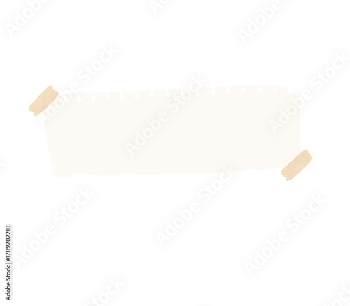torn note paper