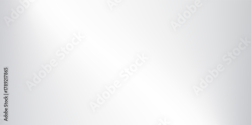 Modern gray gradient wall background in empty room with bright white abstract simple