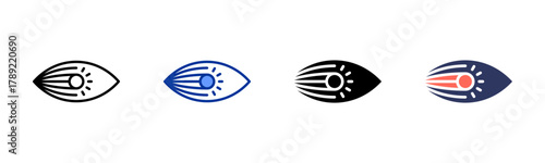 Light Flicker icon sheet multiple style collection