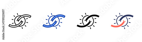 Short Circuit icon sheet multiple style collection