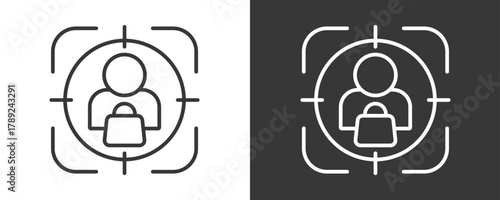 Accuracy Icon Set Vector Collection Isolated In Black And White