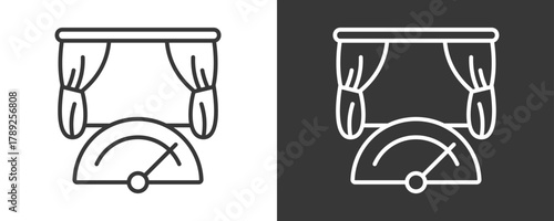 Performance Icon Set Vector Collection Isolated In Black And White