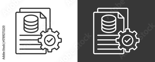 Data Validation Icon Set Multiple Style Collection