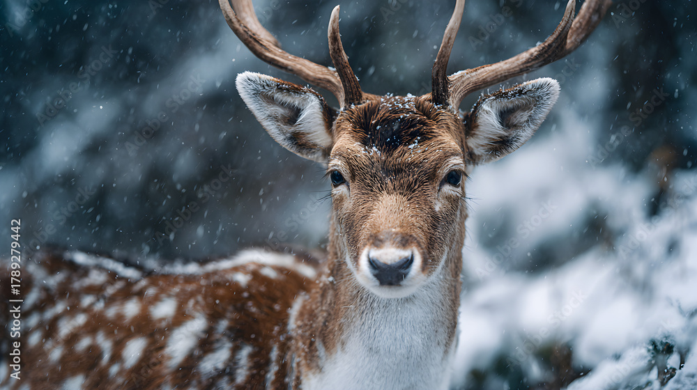 Fototapeta premium deer in the woods