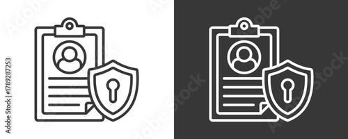 Data Security Icon Set Multiple Style Collection