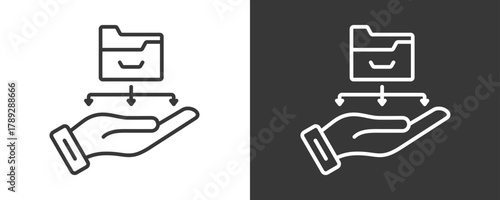Data Collection Icon Set Multiple Style Collection