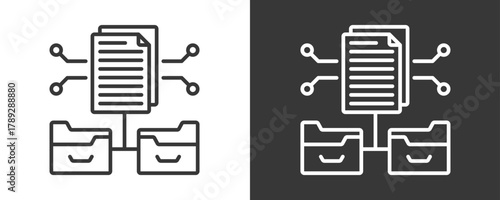 Redundancy Icon Set Multiple Style Collection