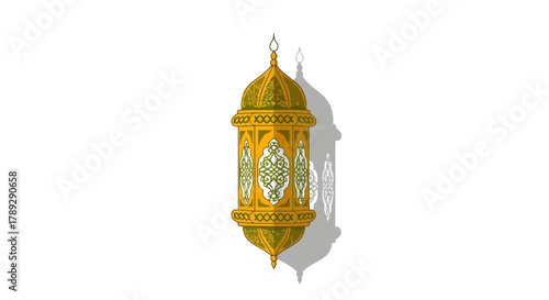 Elegant Traditional Lantern with Ornate Design for Cultural Decorations