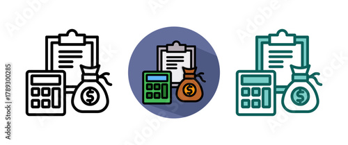 Money Flow whitegreen icon