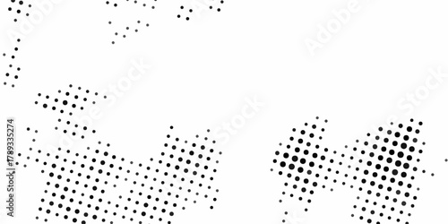 Distorted grunge layer error. Noise destroys texture. Vector trendy deformed glitch shape